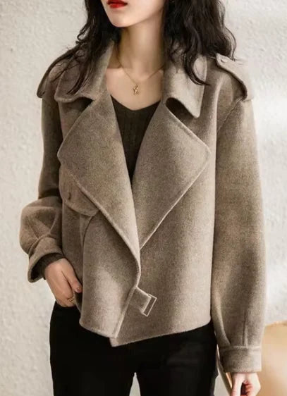 Women's Winter Wool Jacket - WanderMart Co.