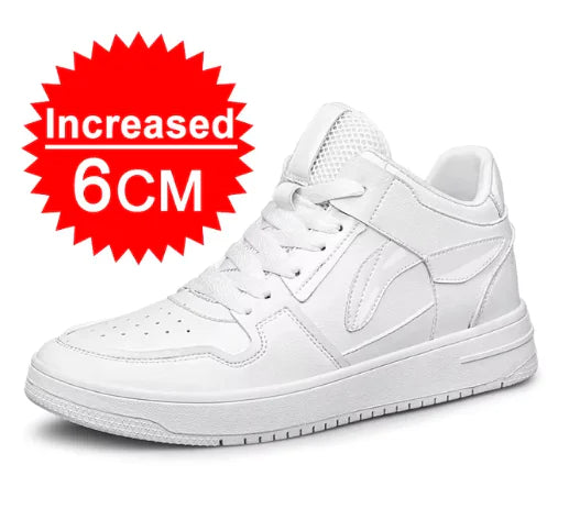 Elevator Shoes for Fashion Men Black Casual Sneakers Men - WanderMart Co.